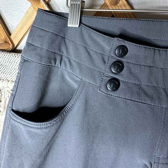 Lululemon carry all grey bootcut outdoor pants size 6 - Picture 8 of 8